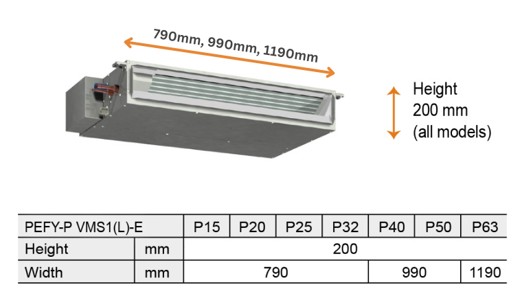 can you reverse airflow on a mitsubishi pefy